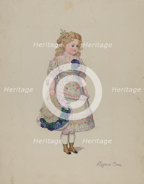 Doll, 1935/1942. Creator: Eugene Croe.