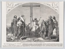 The Mission of the Apostles, from "Illustrated London News", October 30, 1865. Creator: William Luson Thomas.