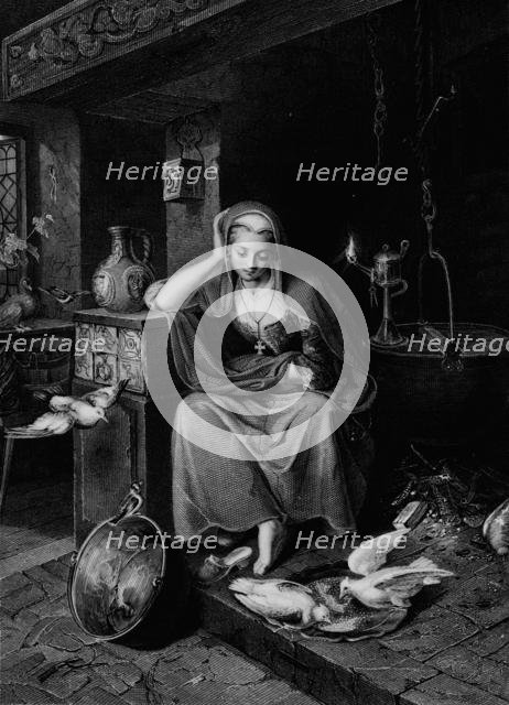 'Cinderella', c1850. Creator: Albert Henry Payne.