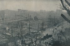 'Tokyo's Smouldering Plain of Wreckage and Ashes', c1935. Artist: Unknown.