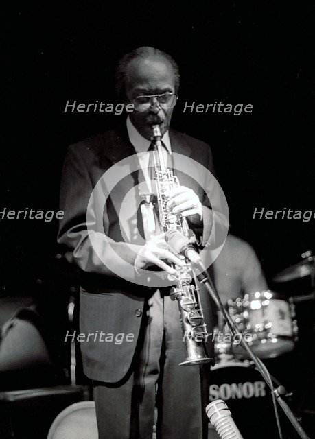 Jimmy Heath, Ronnie Scott's, London.   Artist: Brian O'Connor