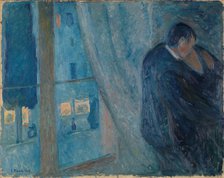 The Kiss, 1892. Creator: Munch, Edvard (1863-1944).