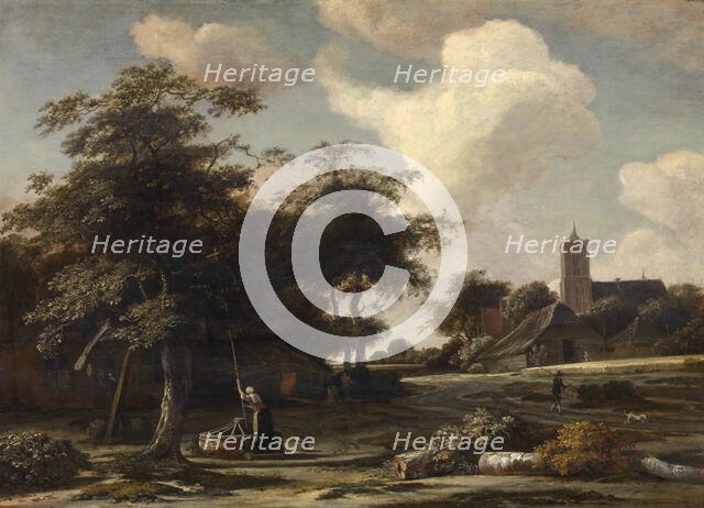 Landscape, c1640-1670. Creator: Jan van Kessel.