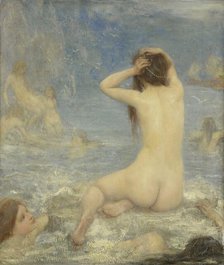The Sirens, 1870-1910.  Creator: John MacAllan Swan.