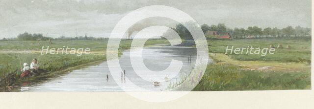 View of Huis de Vraag, 1882. Creator: Louis Chantal.