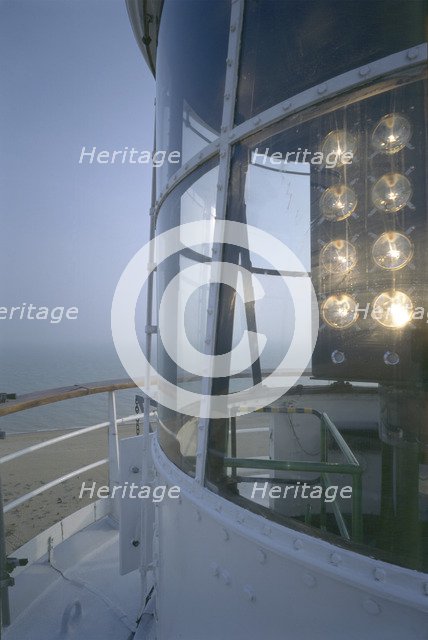 Dungeness lighthouse, Shepway. Kent, 1997. Artist: N Corrie