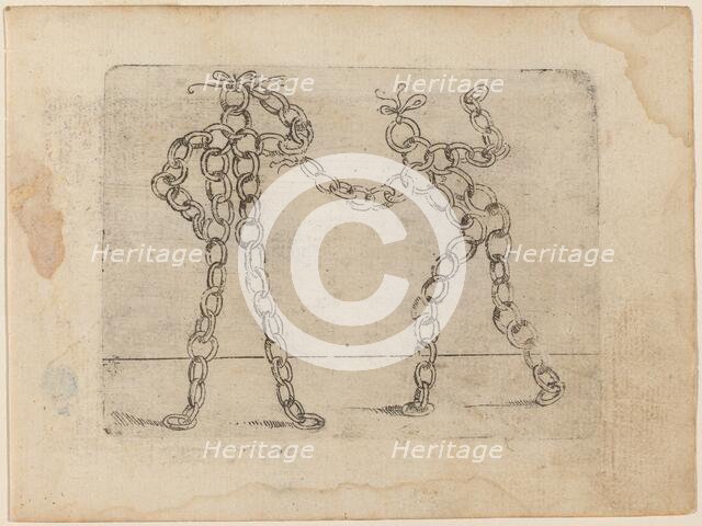 From "Bizzarie di varie Figure", 1624. Creator: Giovanni Battista Bracelli.