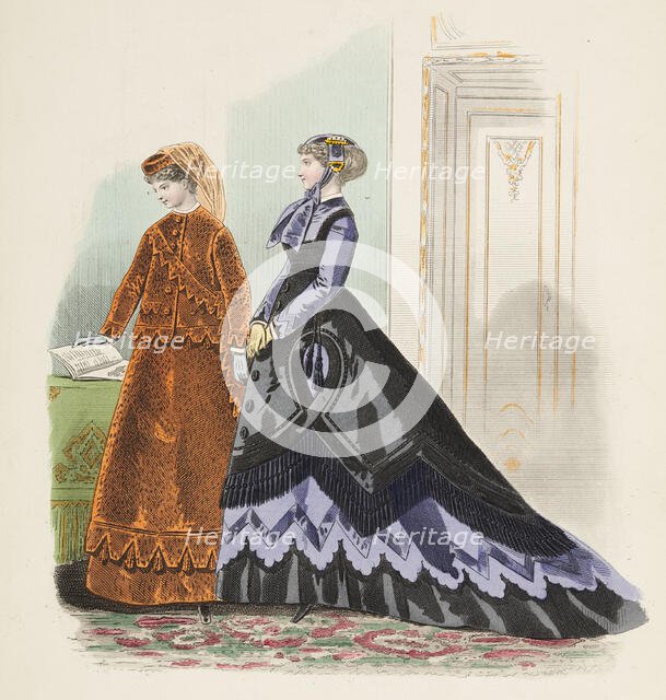 Bow-Bells, Paris Fashions, 1868. Creator: Unknown.