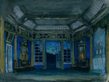 Stage design for the opera Khovanshchina by M. Musorgsky, 1911. Artist: Korovin, Konstantin Alexeyevich (1861-1939)