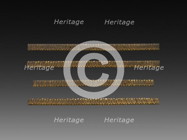 Ornamental Details, late 1700s. Creator: Unknown.