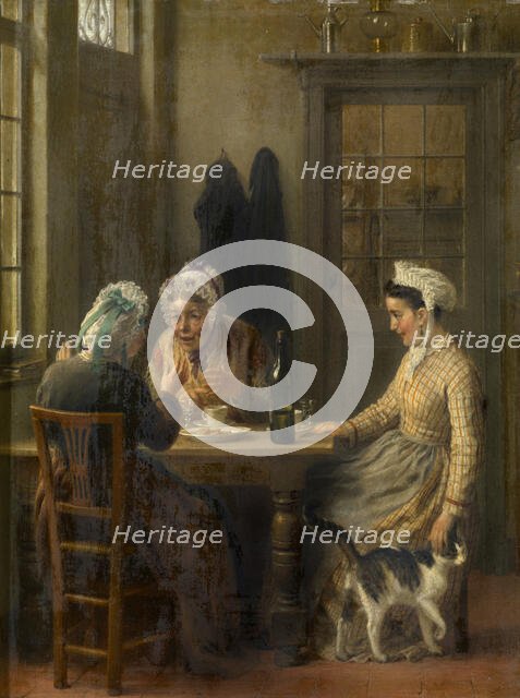 Afternoon Coffee. Creator: Francois Antoine de Bruycker.