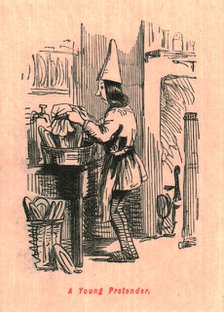 'A Young Pretender', 1897. Creator: John Leech.