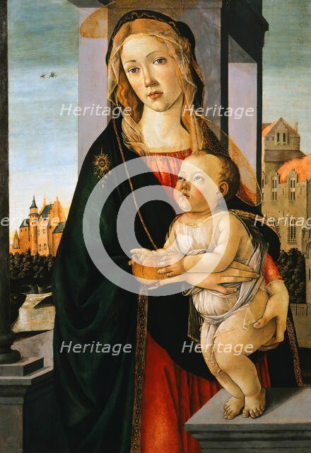 The Virgin and Child, c. 1480. Creator: Botticelli, Sandro, (Workshop)  .