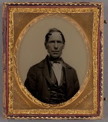 Portrait of a Man, about 1857. Creator: Unknown.