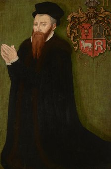 Portrait of Jan Herbut of Felsztyn (1508-1577), Castellan of Sanok and Starost..., between 1550-1580 Creator: Unknown.