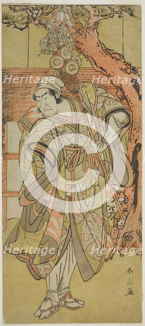 The Actor Nakamura Nakazo I as a peddler of toys, Japan, c. 1782/90. Creator: Katsukawa Shunzan.