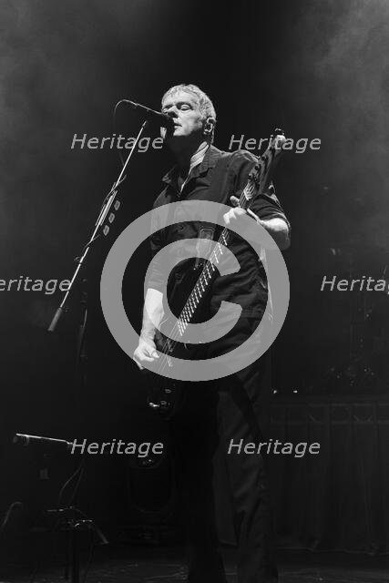 Jean-Jacques Burnel, The Stranglers live at the Royal Albert Hall, Mar 2024. Creator: Annapaola Marchesani.