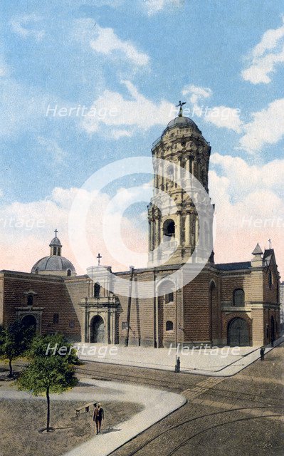 Santo Domingo Church and Monastery, Lima, Peru, early 20th century. Artist: Unknown