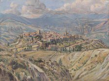 Cività d'Antino in the Abruzzi, 1911. Creator: Poul S. Christiansen.