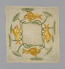 Pillow Cover, England, c. 1890. Creator: Unknown.