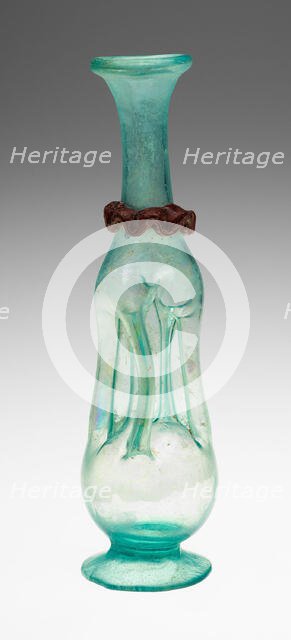 Kuttrolf (Bottle with Divided Neck), 4th century. Creator: Unknown.