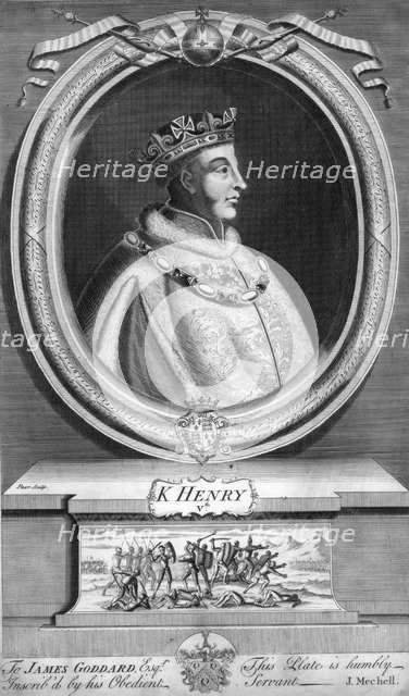 Henry V, King of England.Artist: Parr