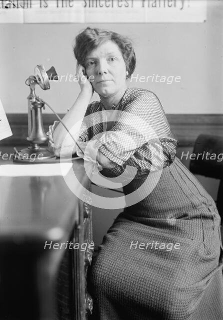 Antoinette Funk, Co-Chairman N.A.W.S.A., 1914. Creator: Harris & Ewing.