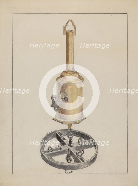 Clock Jack, c. 1936. Creator: Benjamin Resnick.