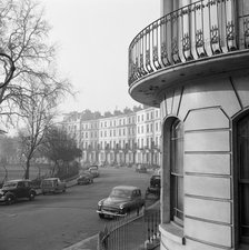 Royal Crescent, Holland Park, London, 1962-1964. Artist: John Gay
