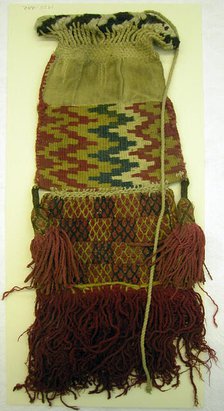 Coca Bag, Peru, A.D. 1476/1532. Creator: Unknown.