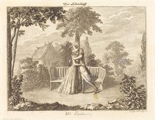 Lovers, 1793. Creator: Daniel Nikolaus Chodowiecki.