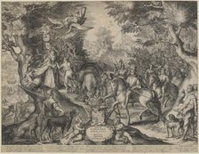 Allegory of Flourishing State of the United Provinces, 1602. Creator: Jan Saenredam.