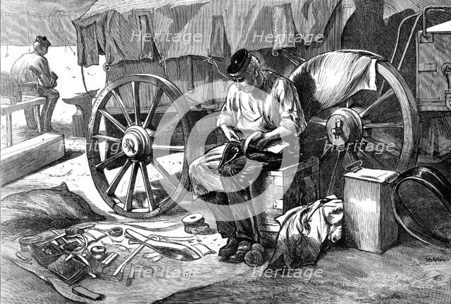 The Autumn Campaign: saddler of the 7th Dragoon Guards, 1872. Creator: Unknown.