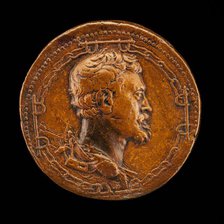 Self-Portrait [reverse], 1541. Creator: Leone Leoni.