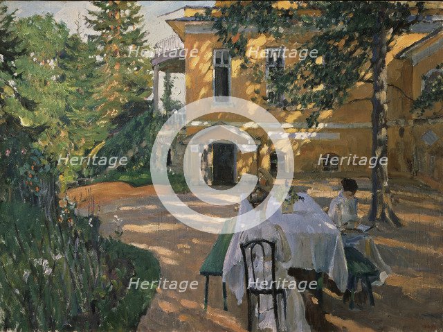 In summer, 1909. Artist: Vinogradov, Sergei Arsenyevich (1869-1938)