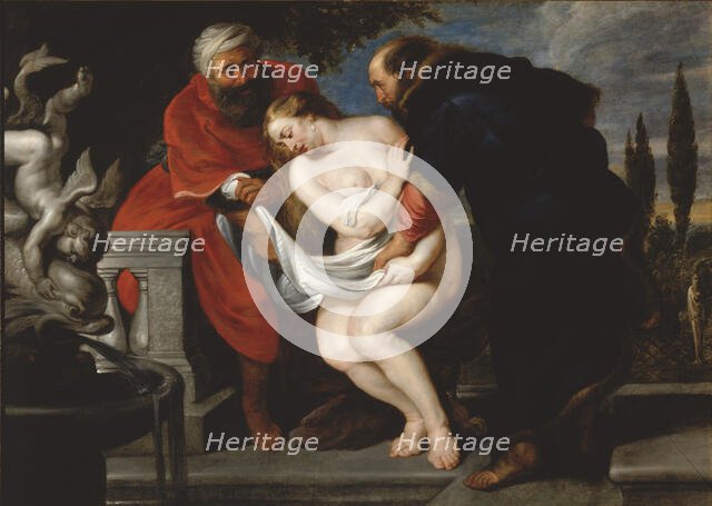 Susanna and the Elders, 1618. Creator: Rubens, Pieter Paul (1577-1640).
