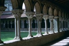 Cloister in the Abbey of Mossaic, 11th century. Artist: Unknown