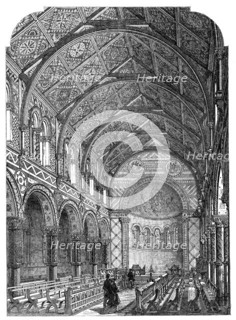 The Chapel of King's College, Strand, 1869. Creator: Unknown.