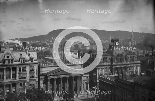 Montreal from the Church of Notre Dame, c1900. Creator: Unknown.
