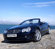 2003 Mercedes Benz SL55 AMG. Artist: Unknown.