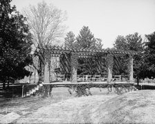 Rostrum, National Military Cemetery, Vicksburg, Miss., c1906. Creator: Unknown.