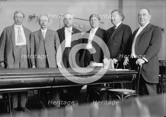 Special Committee On The Investigation of The U.S. Steel Corp., January 12, 1912.  Creator: Harris & Ewing.