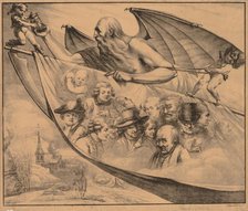 Allegory: Portraits of the Artist at Different Ages, 1818. Creator: Dominique Vivant Denon (French, 1747-1825).