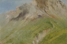 Ta-wa-que-nah, or the Rocky Mountain, Near the Comanche Village, 1834-1835. Creator: George Catlin.