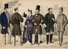 Gazette of Fashion, 1866. Creator: Unknown.