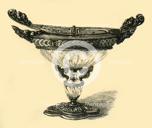 Incense boat, 1550-1600, (1881).  Creator: F Brown.