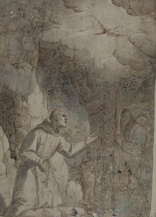 Stigmatization of Saint Francis of Assisi, n.d. Creator: Unknown.