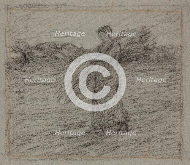 The Gleaner, c1870-1896. Creator: Wyatt Eaton.