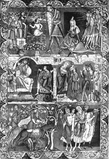 'Leaf from a Bible. Winchester', c1160-1170, (1930). Artist: Unknown