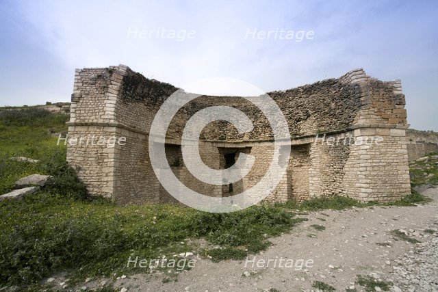 The Great Nymphaeum at Dougga (Thugga), Tunisia. Artist: Samuel Magal